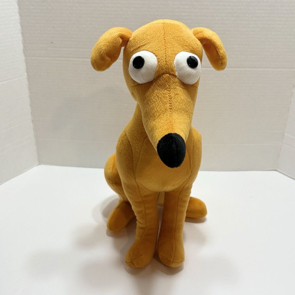 Universal Studios Matt Groening Santa’s Little Helper Plush Dog The Simpsons 14"